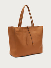 Leather tote bag - Caramel | FRAU