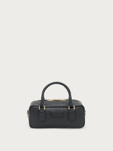 Leather Boston bag - Black | FRAU