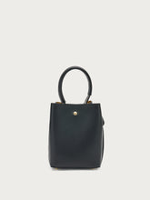 Leather mini bucket bag - Cream | FRAU