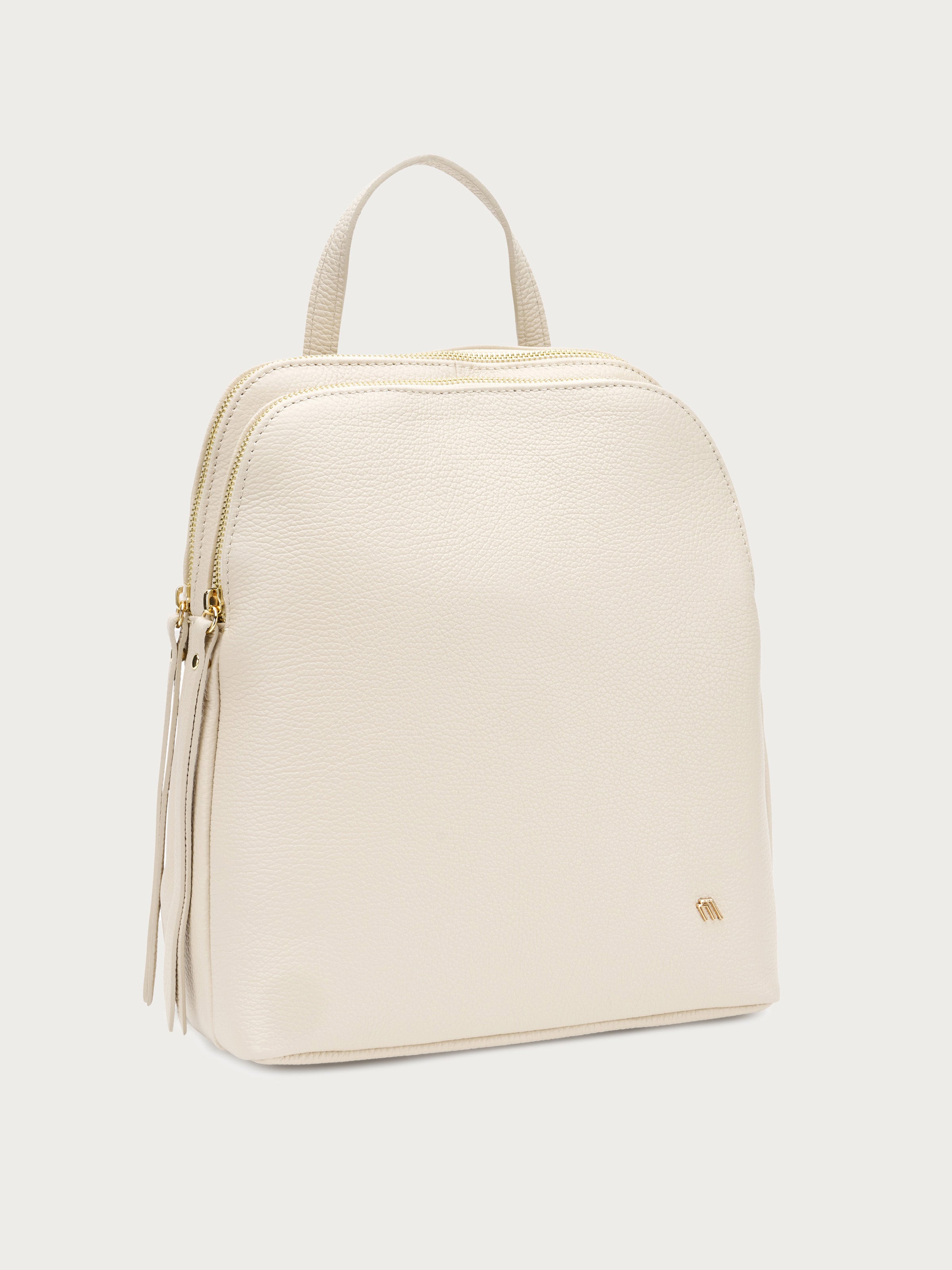 cream white leather backpack Leather backpack ⋆ Cream