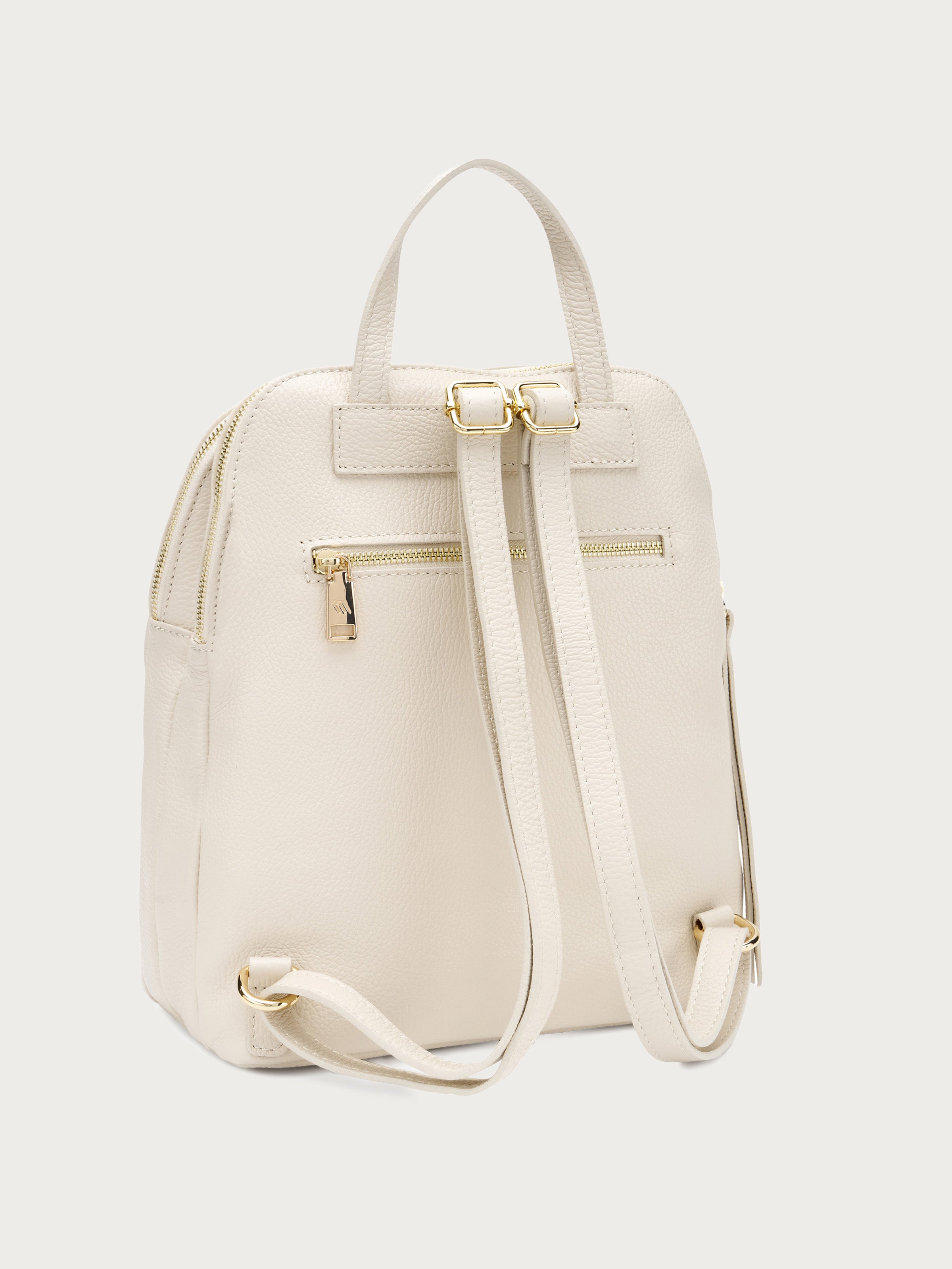 cream white leather backpack Leather backpack ⋆ Cream