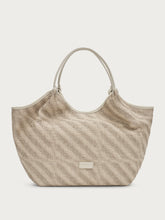 Raffia maxi shopper - Cream | FRAU