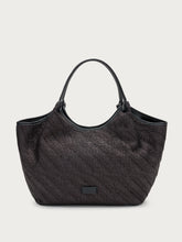 Raffia maxi shopper - Cream | FRAU