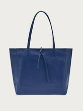 Soft leather shopping tote - Sand | FRAU