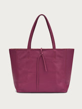 Soft leather shopping tote - Sand | FRAU