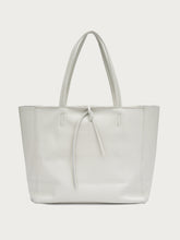 Soft leather shopping tote - Sand | FRAU