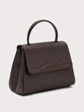 FRAU tumbled leather handbag - Chocolate | FRAU