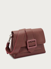 FRAU bag with buckle - Bordeaux | FRAU