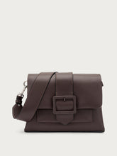 FRAU bag with buckle - Dark chocolate | FRAU