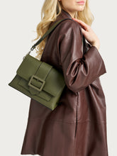 FRAU bag with buckle - Leaf | FRAU