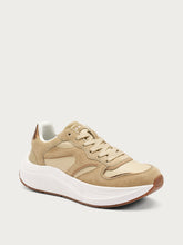 CrossHybrid suede sneakers - Sand | FRAU
